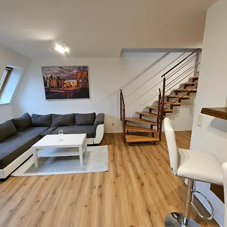 Apartment Ferienwohnung 2 Raum Maisonetten Im Zittauer Stadtzentrum Innenstadt Innenring Top Lage Markt Und Rathaus Naehe